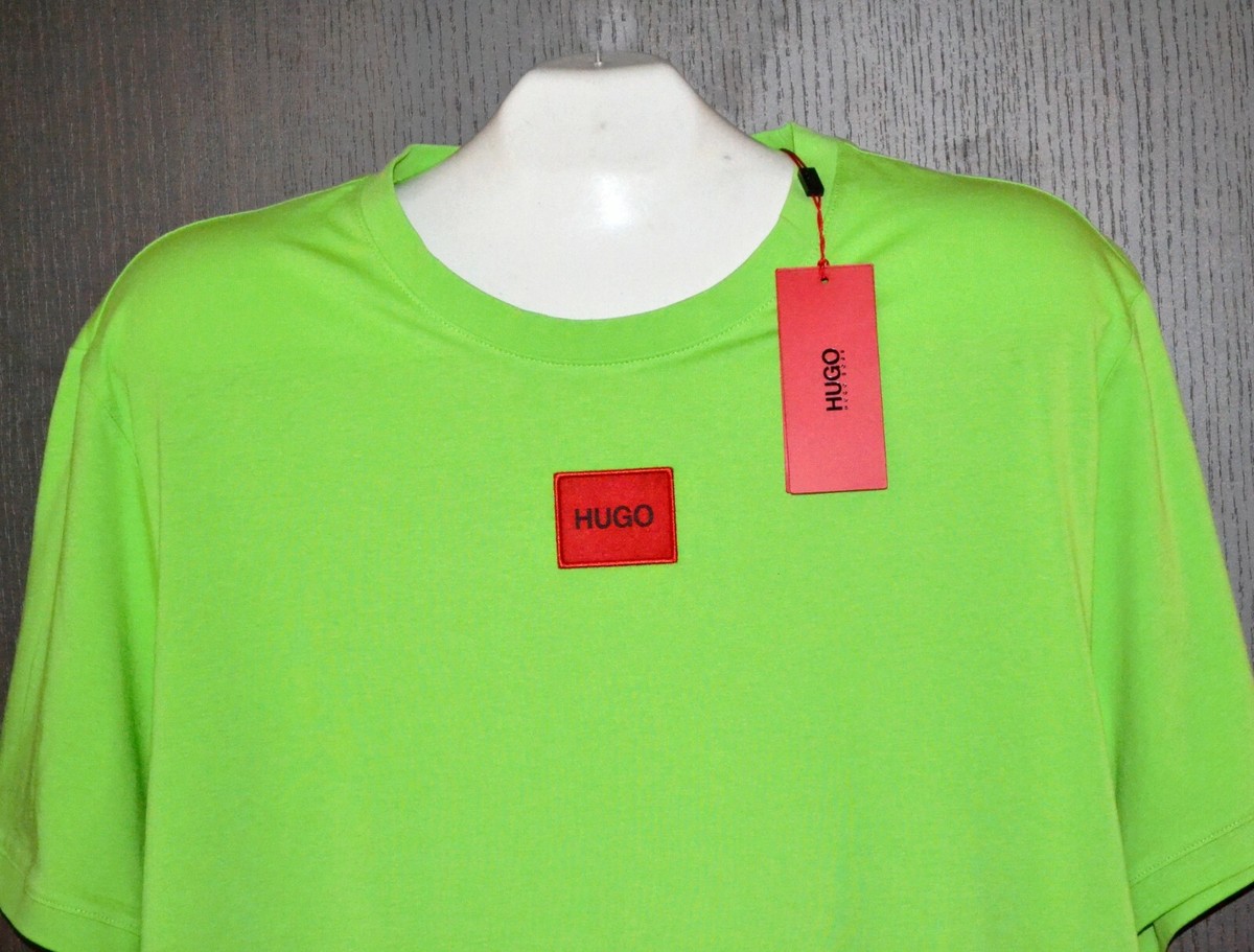 【送料&関税込】Hugo Boss T-shirt diragolino 212 Hugo Mens T-Shirt Diragolino 212 HUGO BOSS Cotton Crew Logo