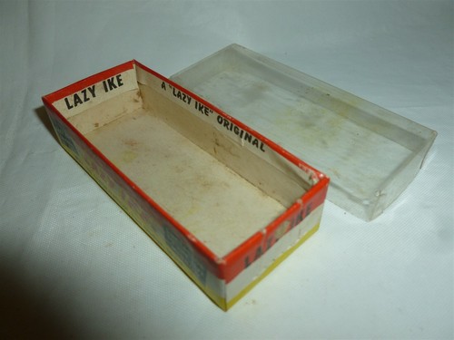Vintage EMPTY LAZY IKE YS Lure Box Lot H-880 - Picture 7 of 12