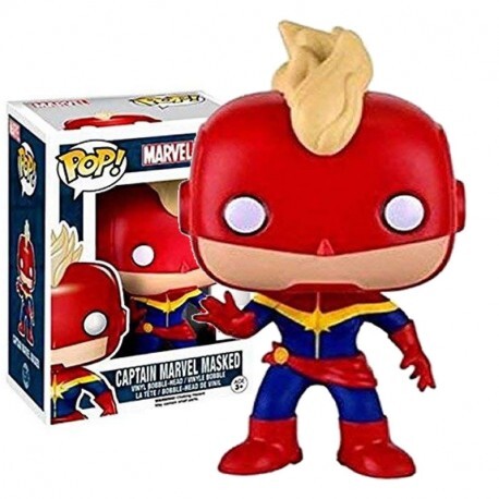 En Oferta Figura Funko Pop Captain Marvel Masked