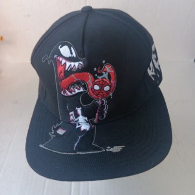 Marvel Comics Cap Hat Venom Eating Spiderman Lollipop Snapback Scottie Young