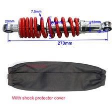 700lb 10.6" Rear Shock Absorber for Scooter ATV Go kart Quad TAOTAO Coolster