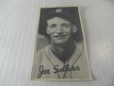 3A-24 1936 Goudey Wide Pen Premium series (R314) JOE SULLIVAN baseball card