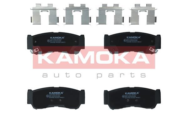 Rear KAMOKA JQ1013820 Brake Pad Set, disc brake for HYUNDAI