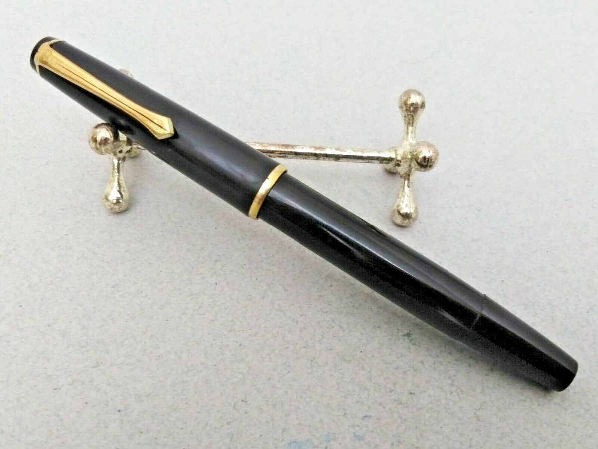 Kaweco Kadett 475 Fountain Pen SS Ber Contra Nib Rare Vintage