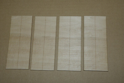 Ho scale cross track passenger walkway long add on sections
