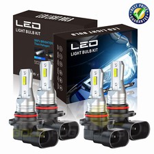 For Buick Rendezvous 2002-2007 4pcs 6000k Led Headlight High Low Beam Bulbs Kit