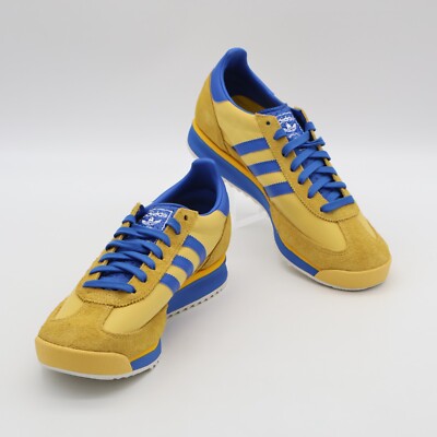 IE6526 adidas Originals SL 72 RS Utility Yellow Bright Royal
