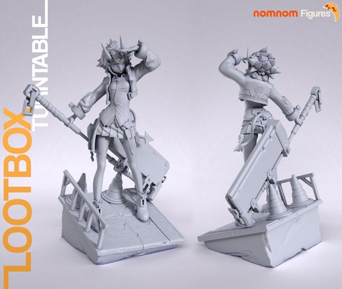 Soukaku (Zenless Zone Zero) - 3D Print - Model Kit - Picture 2 of 3