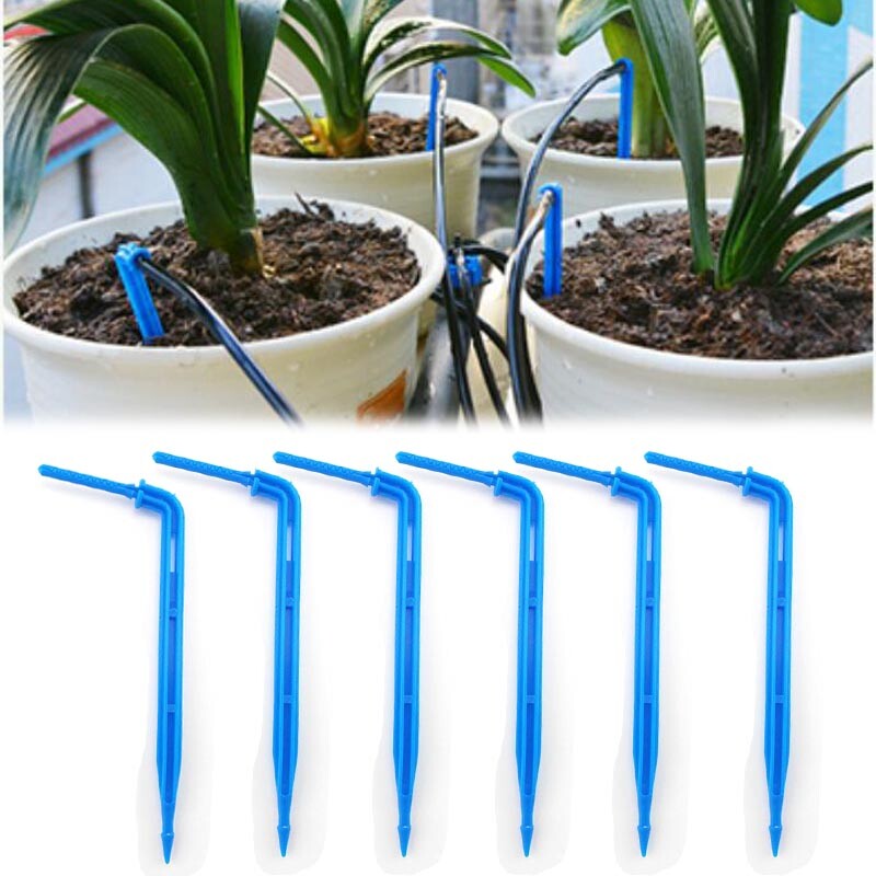 Testa Di Irrigazione A Goccia Rossa Regolabile A 8 Fori Per Irrigazione Automati - Foto 2