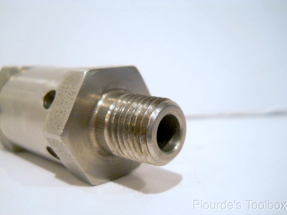 New Circle Seal Stainless Steel 1/4" Pipe Relief Valve 5132T-2M-400, 400 PSIG - Image 4 of 4