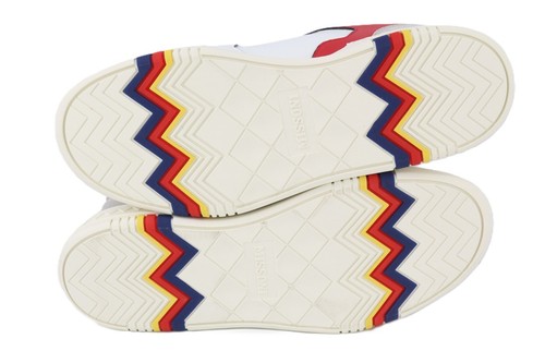 MISSONI SHMISBAL Basket 90' Low Fruit Base Unisex Sneakers EU41 UK7.5 Laces - Picture 11 of 15