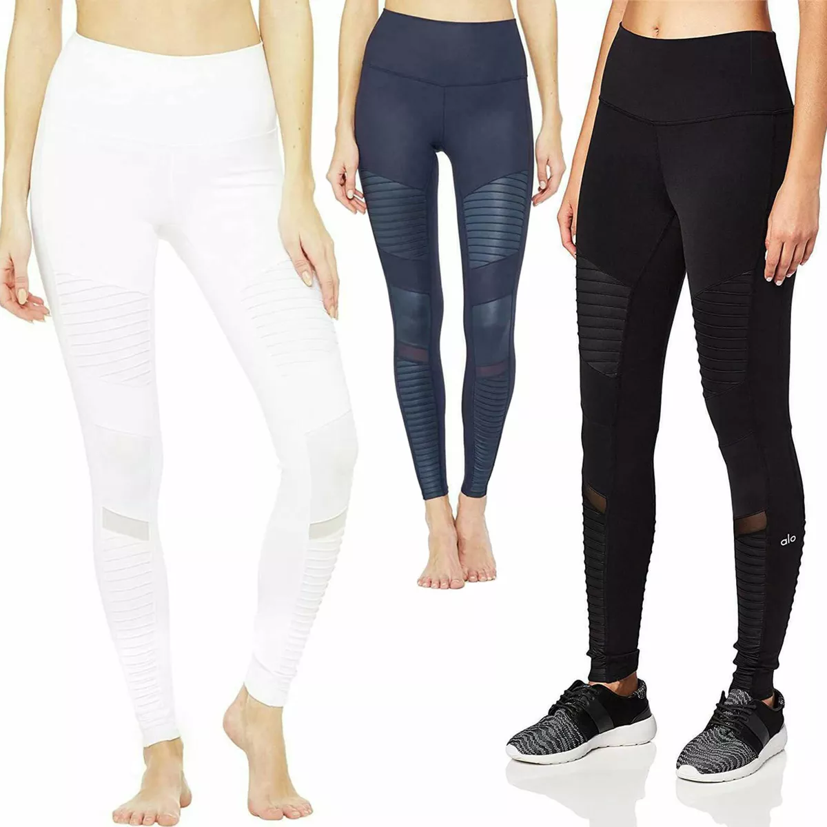 Alo Yoga High Rise Moto Leggings