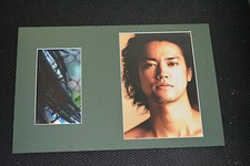 KENTA KIRITANI signed autograph mat in person autograph RARE!! 桐谷健太