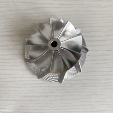 K16 reverse 49.55/67.00mm 9+0blades performance turbo billet compressor wheel