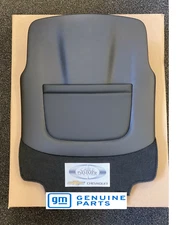 SILVERADO SIERRA TAHOE YUKON DRIVERS SEAT Black BACK PANEL 2015-2018  23365181