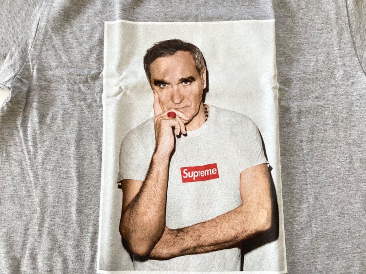 サイズM■2016SS■新品■Supreme シュプリーム■Morrissey M)Supreme Morrissey Tee Heather Grey 2016SS | eBay