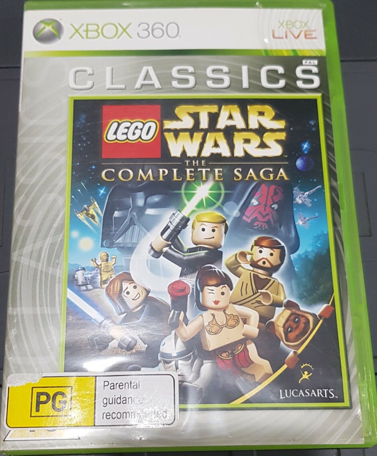 godkende Billy ged Læsbarhed LEGO Star Wars The Complete Saga - XBOX Game 360 - RARE Classics | eBay