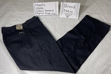 New Bulwark CAT2 Flame Resistant 431CNB size 34X30 Navy Blue Midweight Pant J227