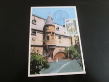 carte postale 1er jour 1969 congres national federation societes philateliques