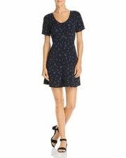 Sadie & Sage Floral Scoop Neck Shirtdress $78