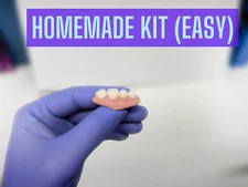 Novelty Denture Kit - Partials - fully customizable - VIDEO INSTRUCTIONS