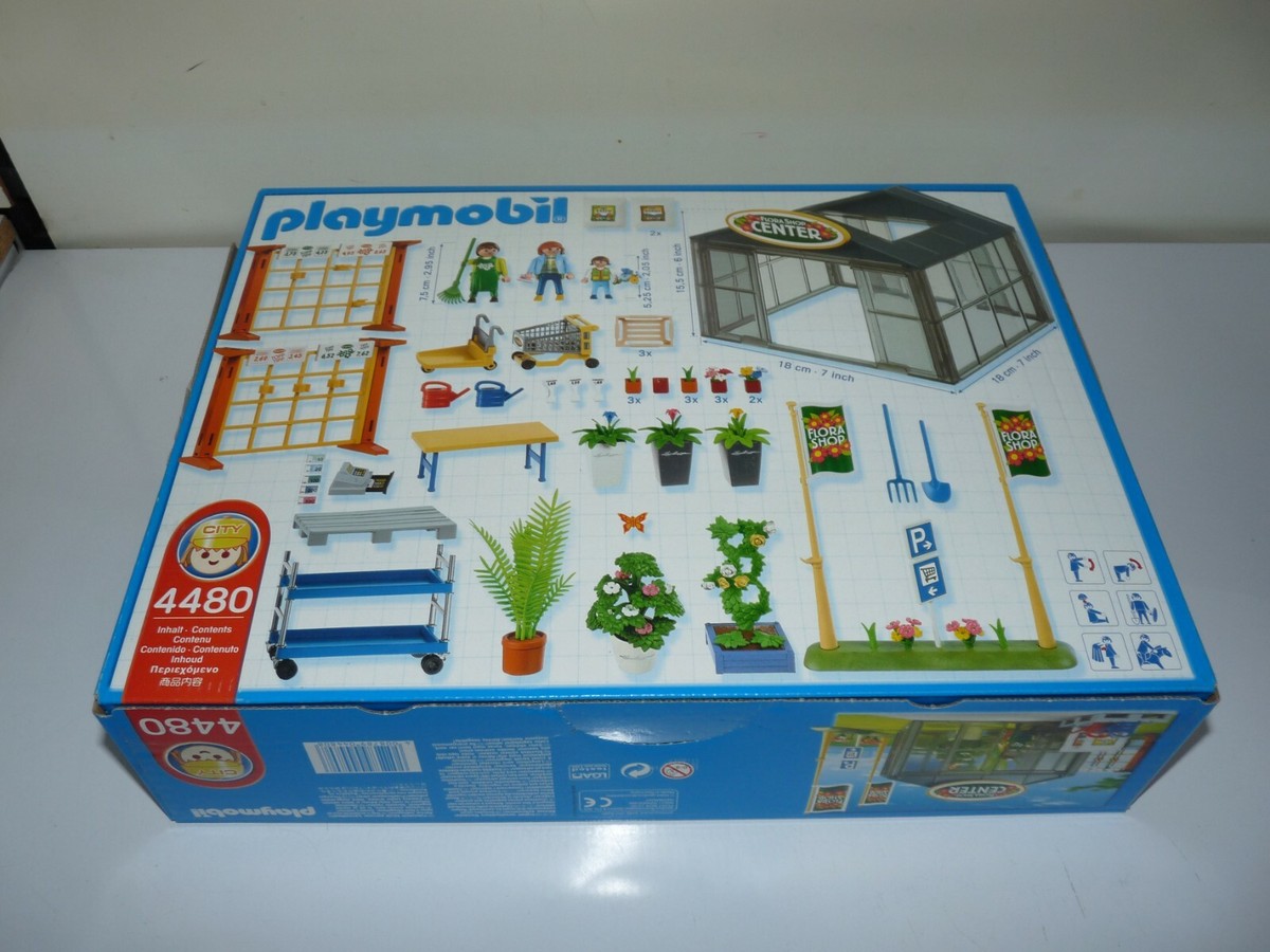 Set Playmobil Vintage 3134 Ferme Et Jardin 2004 - Avec Potager, Arrosoir, Personnages, Bon état
