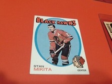 1971-72  TOPPS   STAN  MIKITA  #125    BLACKHAWKS     NM /  MINT  OR  BETTER  !!