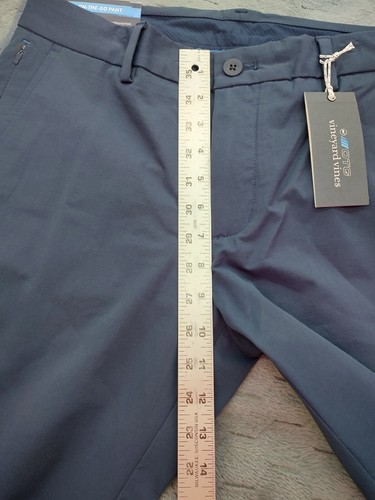 Vineyard Vines OTG On The Go Pants Mens 31x32 Blue Performance Chino NEW - Picture 10 of 15