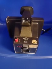 Electric Zip Polaroid Land Camera Black Untested Vintage