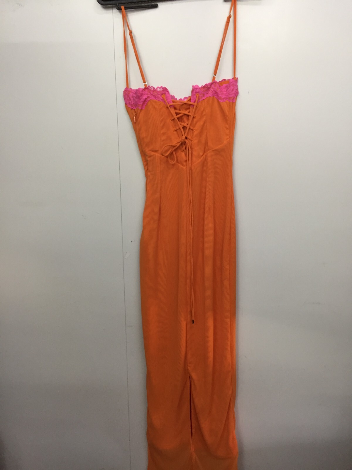 HOUSE OF CB 'Aiza' Flame Orange Maxi Dress XS 6 / 8 1942 eBay