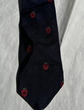 Vintage Tie Brooks Brothers Makers Pure Silk Neck Tie Red Apple