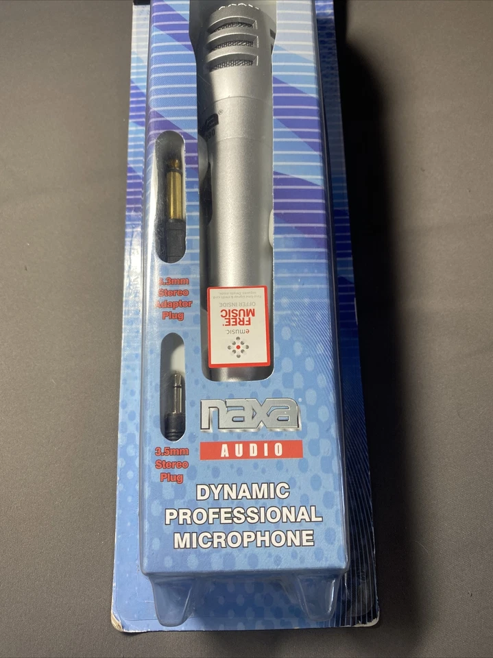 Naxa NAM-980 Wired Dynamic Microphone (nam980) (B) - Image 2 of 4
