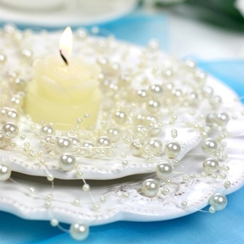 Guirlande De Perles De 30 M - Doré - Arbre De Noël - Ruban De