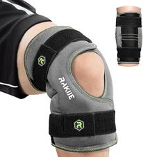 Innovative Knee Ice Pack Wrap, Natural Fit Ice Packs for Injuries Reusable, 
