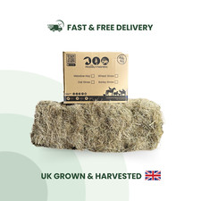 Hay Guinea Pig Rabbit Food Box Feeder Meadow Hay Small Pet Bedding UK