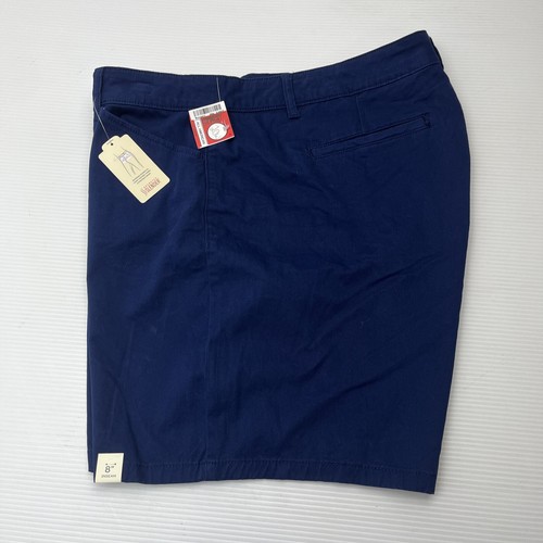 St John's Bay Short Women's 20W Blue Secretly Slender Stretch 8" Inseam NEW - Picture 3 of 13