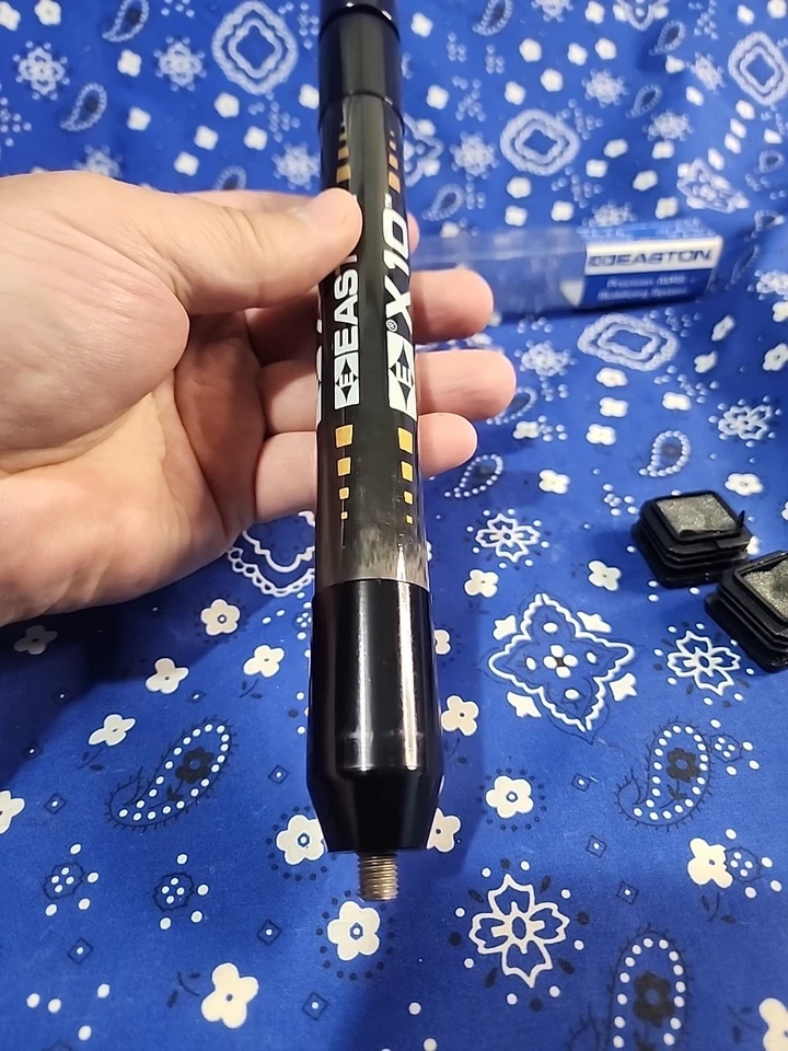 EASTON X10 STABILIZER V BAR SIDE ROD ARCHERY TARGET SHOOTING BOW ACCESSORY X 10 - Image 2 of 4