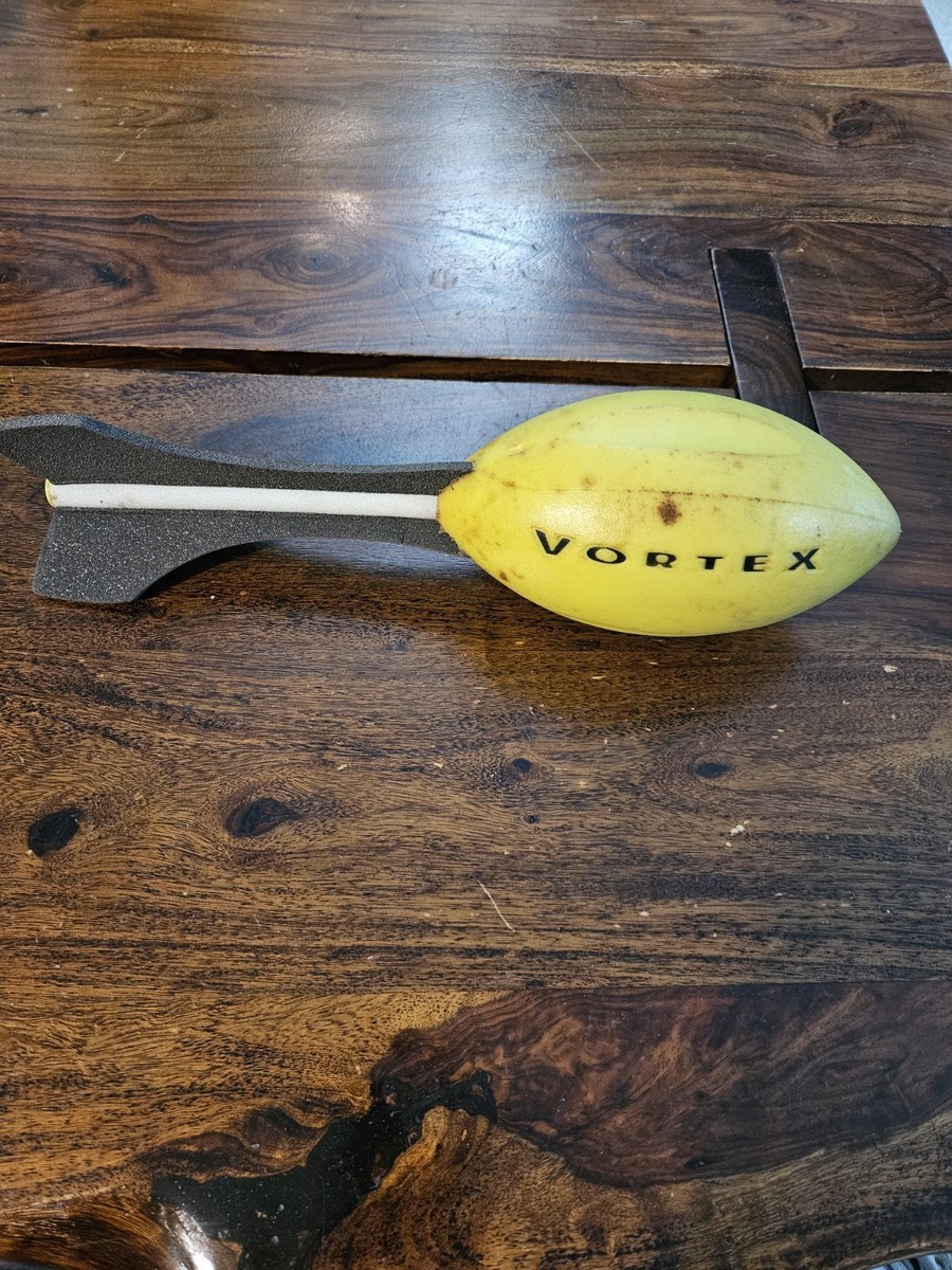 Vintage Original 90s NERF Vortex Howler Foam Tailed Football