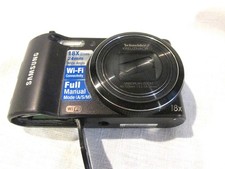 Samsung WB150F Digital Camera 14MP 18X Zoom Black FOR PARTS/REPAIR READ