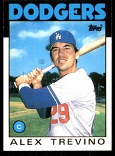 Alex Trevino 1986 Topps Traded #116T Dodgers MLB READ FREE SHIPPING AutographDen