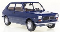 Fiat 127 1971 Dunkel Blau Modellauto WB124148 Whitebox 1:24
