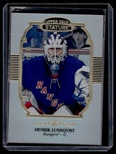 2019-20 Upper Deck Stature Portrait Variant Henrik Lundqvist 47/85 #37