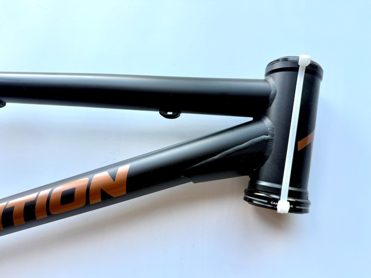 Transition PBJ Dirt Jump Frame XL Black 4130 Chromoly DJ Frame