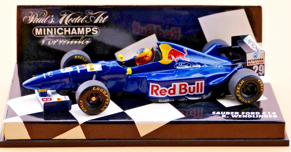 1:18 Sauber Ford C14 H.H. Frentzen 1995 MINICHAMPS Dans Vitrine D