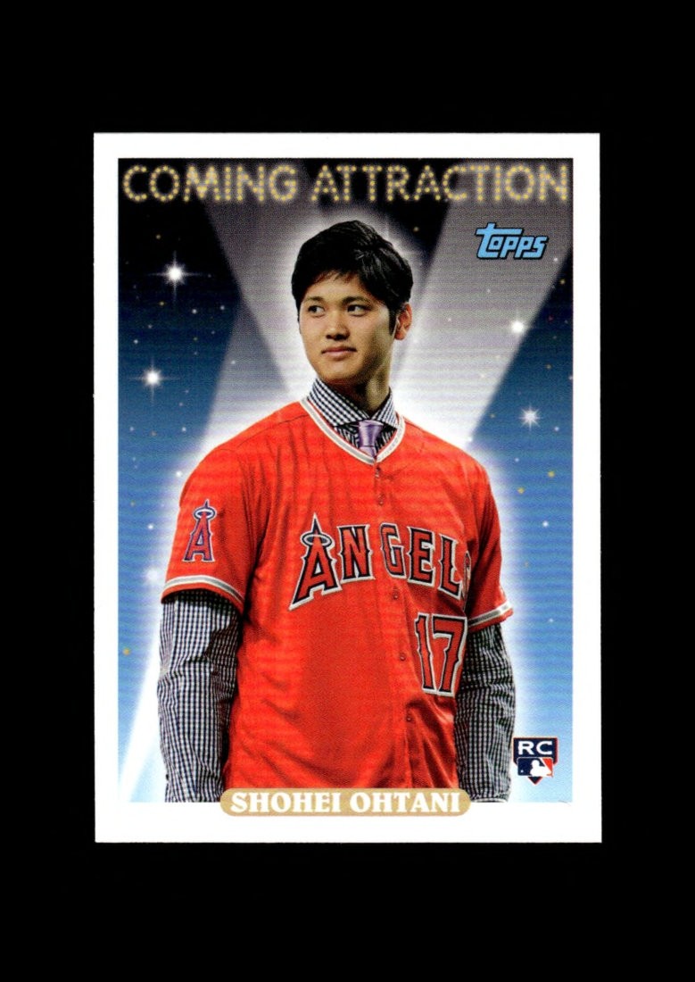 2018 Topps Archives: Shohei Ohtani Coming Attraction RC NM-MT OR BETTER