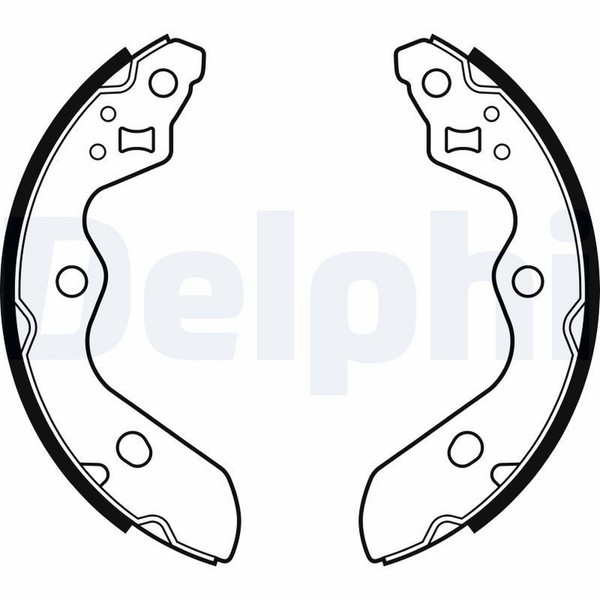 Bremsbackensatz Hinterachse FüR Suzuki Ignis III Swift V VI-image