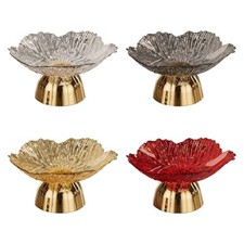 Pedestal Fruit Serving Bowl Fruit Basket Stylish Decoration Tray Vegetable