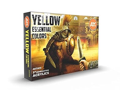 AK Interactive Yellow Essentials Kit AKI 11615