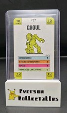 90's Monster in My Pocket Series 1 Battle Card 37 Ghoul