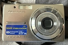 Olympus FE-230 Digital Camera Bundle 7.1MP, Image Stabilization, Boxed